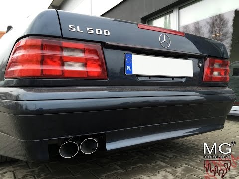 Mercedes-Benz SL500 (R129) w/ MGmotorsport.pl exhaust