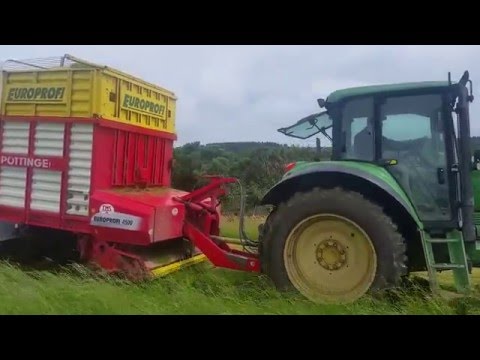 John deere zero grazing with front mower
