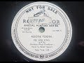 Pee Wee King 'Rootie Tootie' 1948 Demo 78 rpm