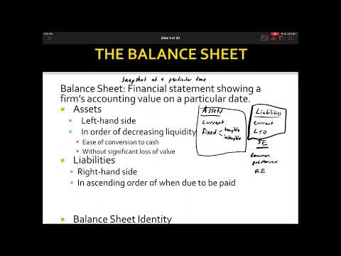Chapter 2 - Financial Statements, Taxes, and Cash Flow