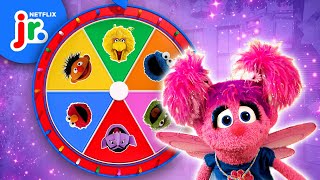 Download lagu Abby Cadabby's Mystery Wheel of Music 🎶 My Sesame Street Friends: My Sesame Music | Netflix Jr mp3