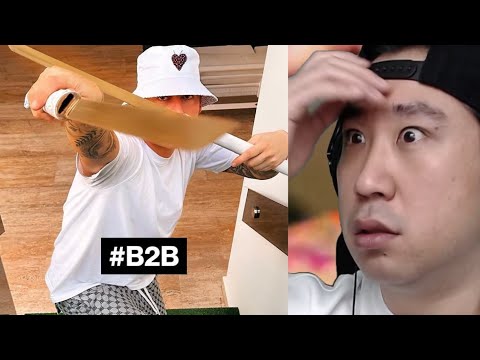 Crazy Korean reacts to Cosculluela #B2B 😱 He throws Residente
