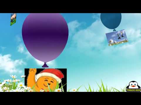 Pretty Balloons | Preschool Kids Songs & Nursery Rhymes With Lyrics (English Language)