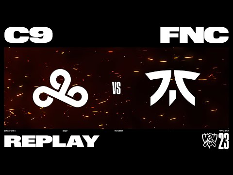 Worlds 2023 - C9 vs FNC // Swiss Stage Round 4