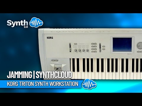 KORG TRITON SYNTH WORKSTATION | JAMMING | Synthcloud