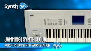 KORG TRITON SYNTH WORKSTATION | JAMMING | Synthcloud