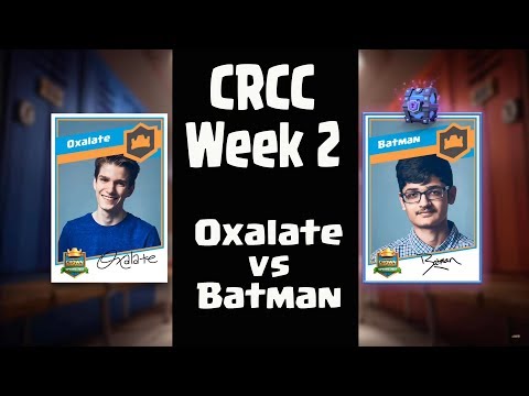 Oxalate vs Batman | NA CRCC Week2
