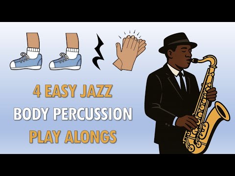 Jazz Body Percussion COMPILATION 🎷 4 Iconic Songs!