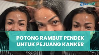 Sempat Ubanan di Usia 45 Tahun, Nirina Zubir Potong Rambut Pendek, Donasikan untuk Pejuang Kanker