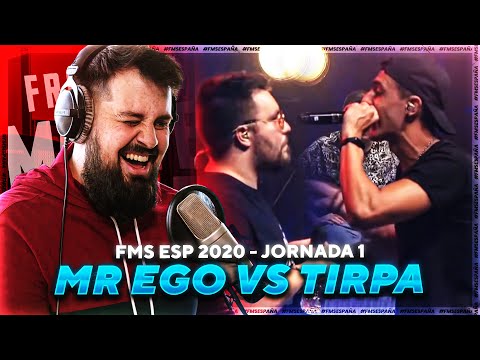 MR. EGO WHAT ARE YOU DOING? | PAPO REACTS TO MR. EGO vs. TIRPA - FMS SPAIN 2020 J1