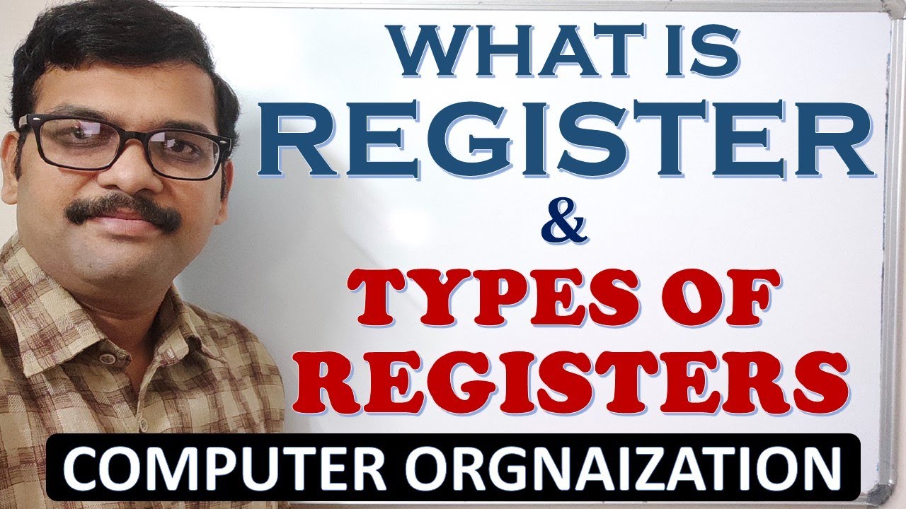 What are registers and types? CrossPointe