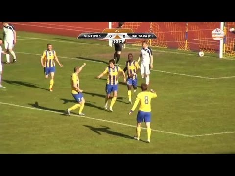 06.05.14 Eduards Tidenbergs scores goal vs FC Daugava_(video sportacentrs.com)