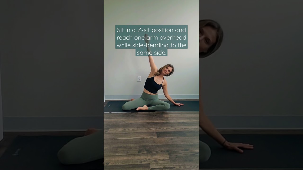 1 Minute Pilates Break | Mermaid Sways - YouTube
