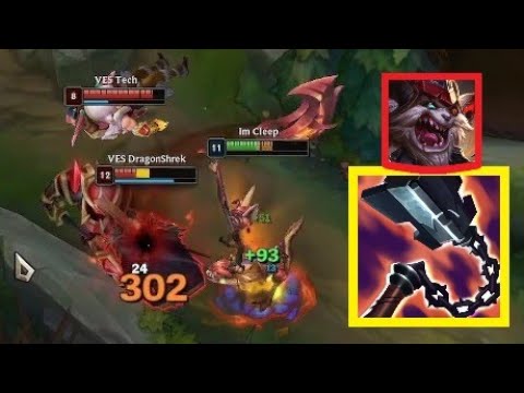 When Kled has Goredrinker...