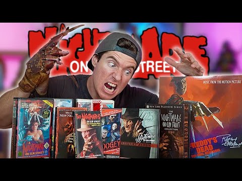 My ENTIRE Nightmare On Elm Street Physical Media Collection