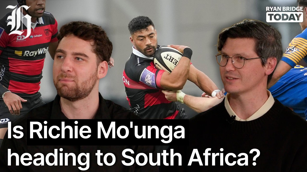 Is Richie Mo'unga heading to South Africa? | Ryan Bridge TODAY