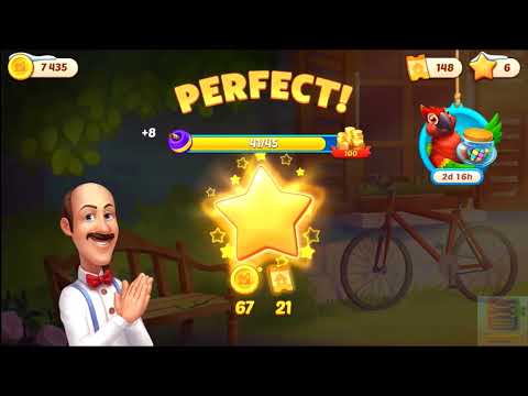 Homescapes Level 42 | No Booster | 25 Moves