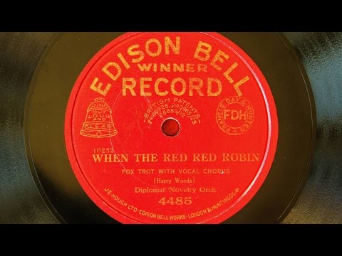 Diplomat Novelty Orchestra - When The Red Red Robin