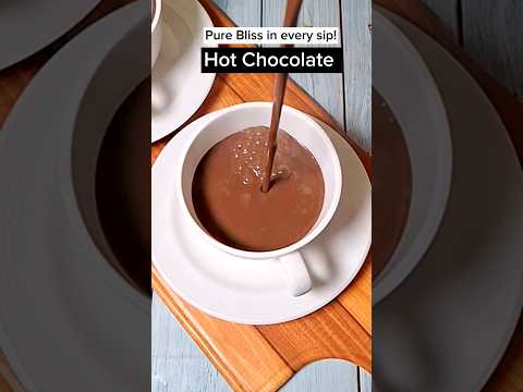 ❤️ Winter Hot Chocolate |Chocolate drink #happyvalentinesday #youtubeshorts