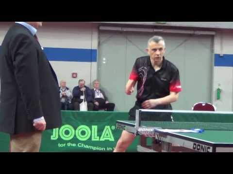 Table Tennis European Veterans Championships Bremen 2013Doppelsemifinale Z G Boehm A Fejer Konnert T