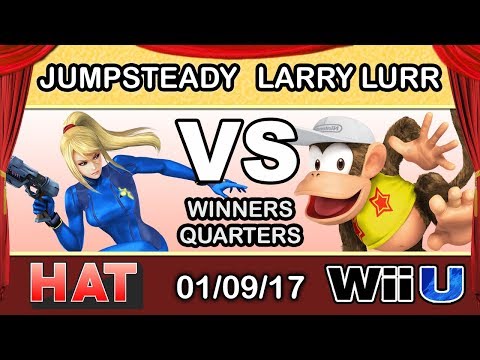 HAT 4 - MSF | Larry Lurr (Diddy Kong) Vs. Jumpsteady (Zero Suit) Winners Quarters - Smash 4