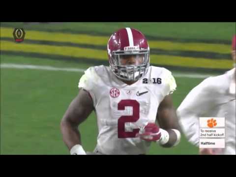 2016 CFP National Championship Game - #1 Clemson vs. #2 Alabama Highlights