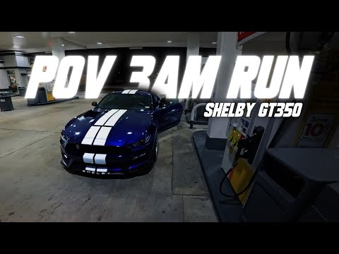 Drive my Shelby with me POV Pure sound | Miami