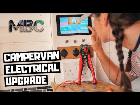 MBC INSTALL.. self built campervan electrics! Electrical system upgrade/diy victron rasberry pi kit.