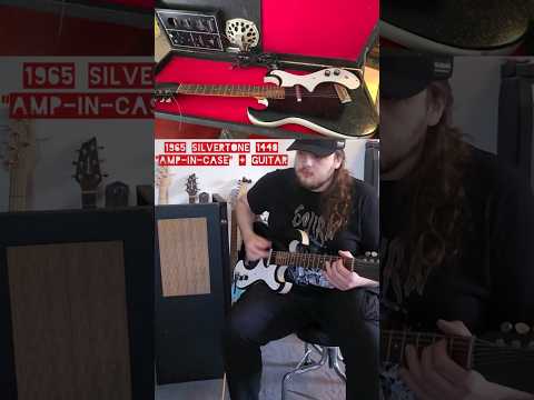 1965 Silvertone Model 1448 guitar w/ amp-in-case - Fully serviced and restored imagen 12