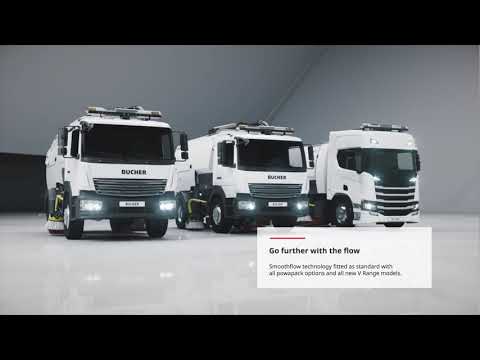 Road Sweeper from Bucher Municipal: so smooth....and even more powerful!