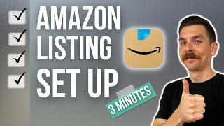 Amazon Listing Setup Single Item Step-By-Step