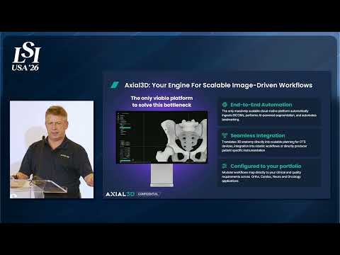 Roger Johnston, Axial3D - AI-powered 3D medical imaging for device planning | LSI USA '26