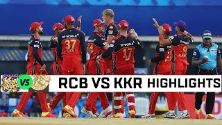 RCB vs KKR Highlights 2021 || Bangalore vs Kolkata Highlights  ||  RCB Score 204 runs