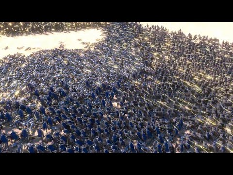 3.000 GERMAN SOLDIERS vs 30.000 HEAVY KNIGHTS - Ultimate Epic Battle Simulator