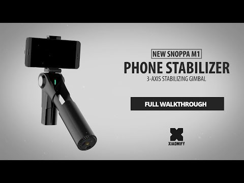 Phone stabilizing gimbal (Snoppa M1 from Xiaomi)