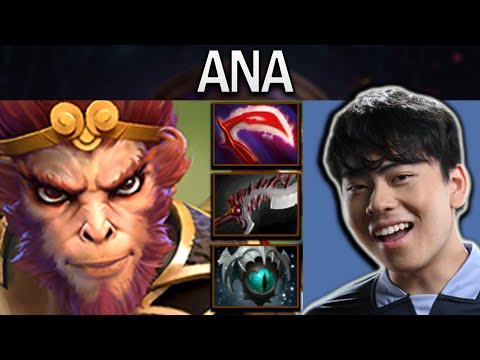 Monkey King Dota 2 Gameplay Ana with 21 Kills and Skadi
