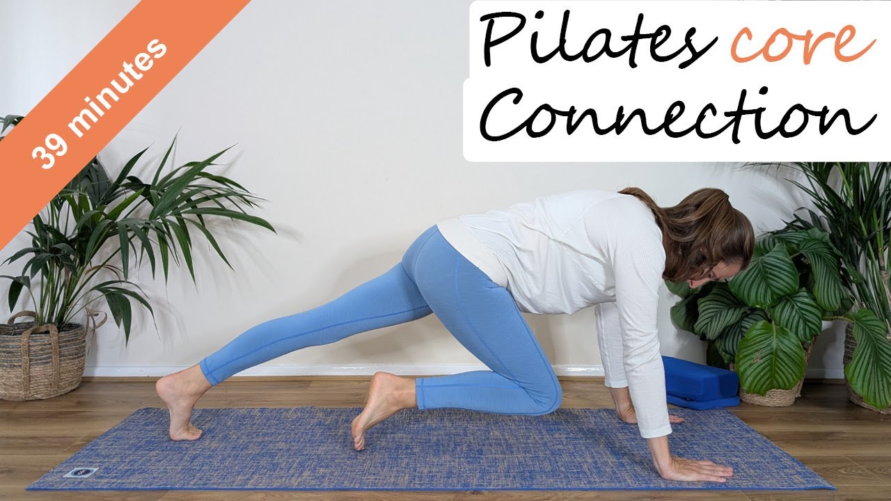 Core connection Pilates class | Pilates Live