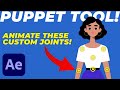 The SIMPLEST Way To ANIMATE CHARACTERS in AFTER EFFECTS (Puppet Tool Tutorial)