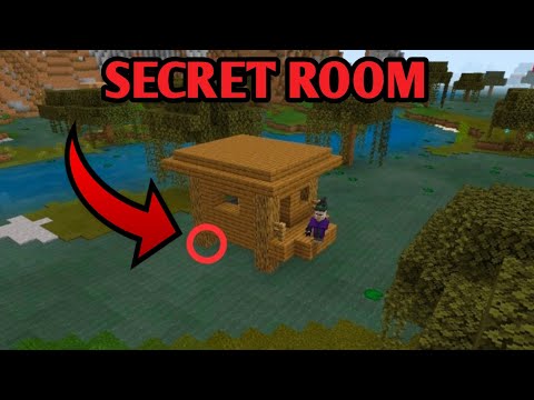 The Secret Room in Swamp Hut (Minecraft)