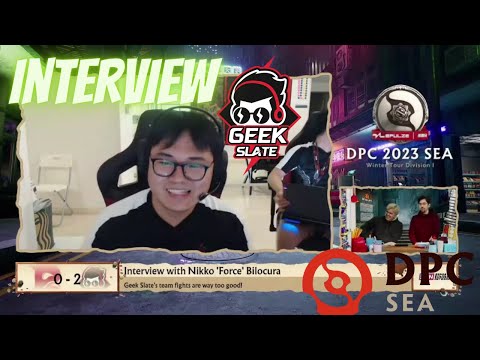 FORCE GEEK SLATE INTERVIEW WINNER - DPC SEA 2023 Tour 1: Division I