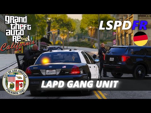 [German Commentary] Geiselnahme in Hollywood! (LAPD GANG UNIT) LSPDFR GTA5 Deutsch/German
