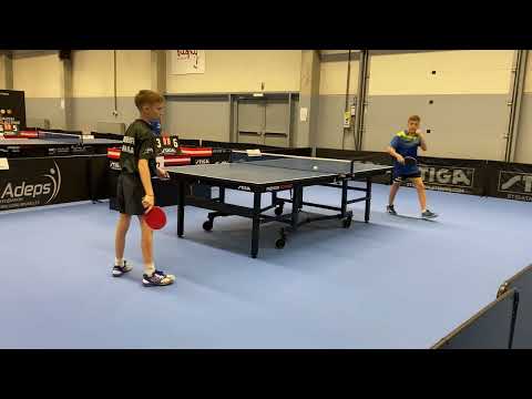 Stiga Masters Minimes 2022 - SF - Nevizhyn Volodymyr - Alex Pop - Part 1