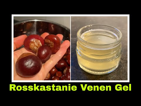 Rosskastanie Gel Venengel Kastaniengel Kastanien | Selbstversorgung: Naturkosmetik 