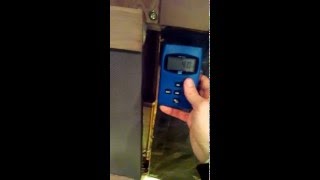 Sunlighten Sauna Mpulse Review EMF meter test