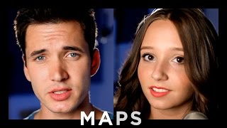 Maps - Maroon 5 | Ali Brustofski & Corey Gray Cover (Music Video)