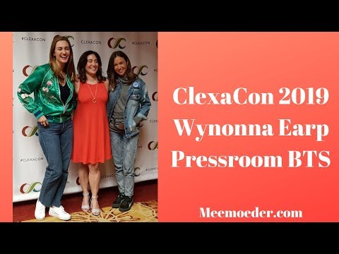 ClexaCon 2019 - Wynonna Earp Visits The Pressroom [Exclusive BTS]