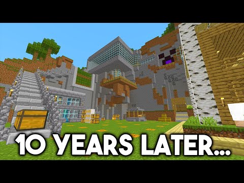 UNBELIEVABLE! Rediscovering my 10yo Minecraft world with AA12