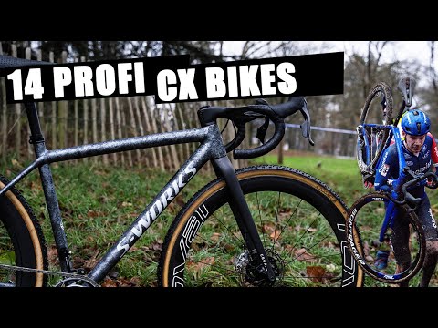 16 hot Pro-Bikes from the Cyclo-Cross World Cup Namur 2024: tires, air pressure, gears and  more