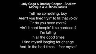 Lady Gaga &amp; Bradley Cooper - Shallow Lyrics