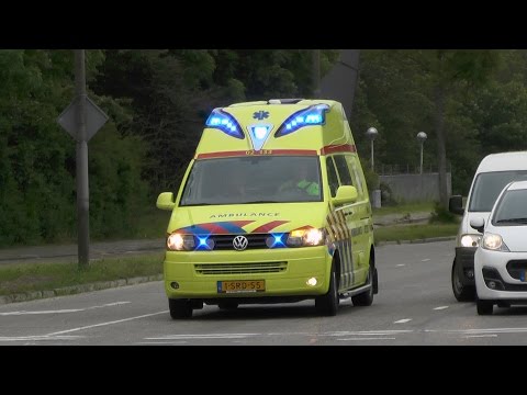 A1, Silverline Ambulance 02-133 Franeker naar het Medisch Centrum Leeuwarden